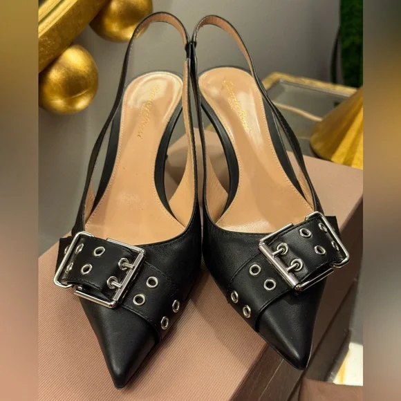 Gianvito Ross Milano Leith Slingback Pumps